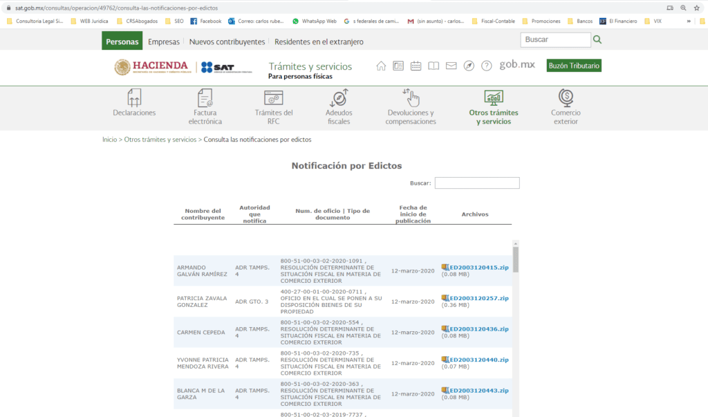 Que Es La Notificación Por Edictos Del SAT? En Materia Administrativa 👮🏻‍♂️