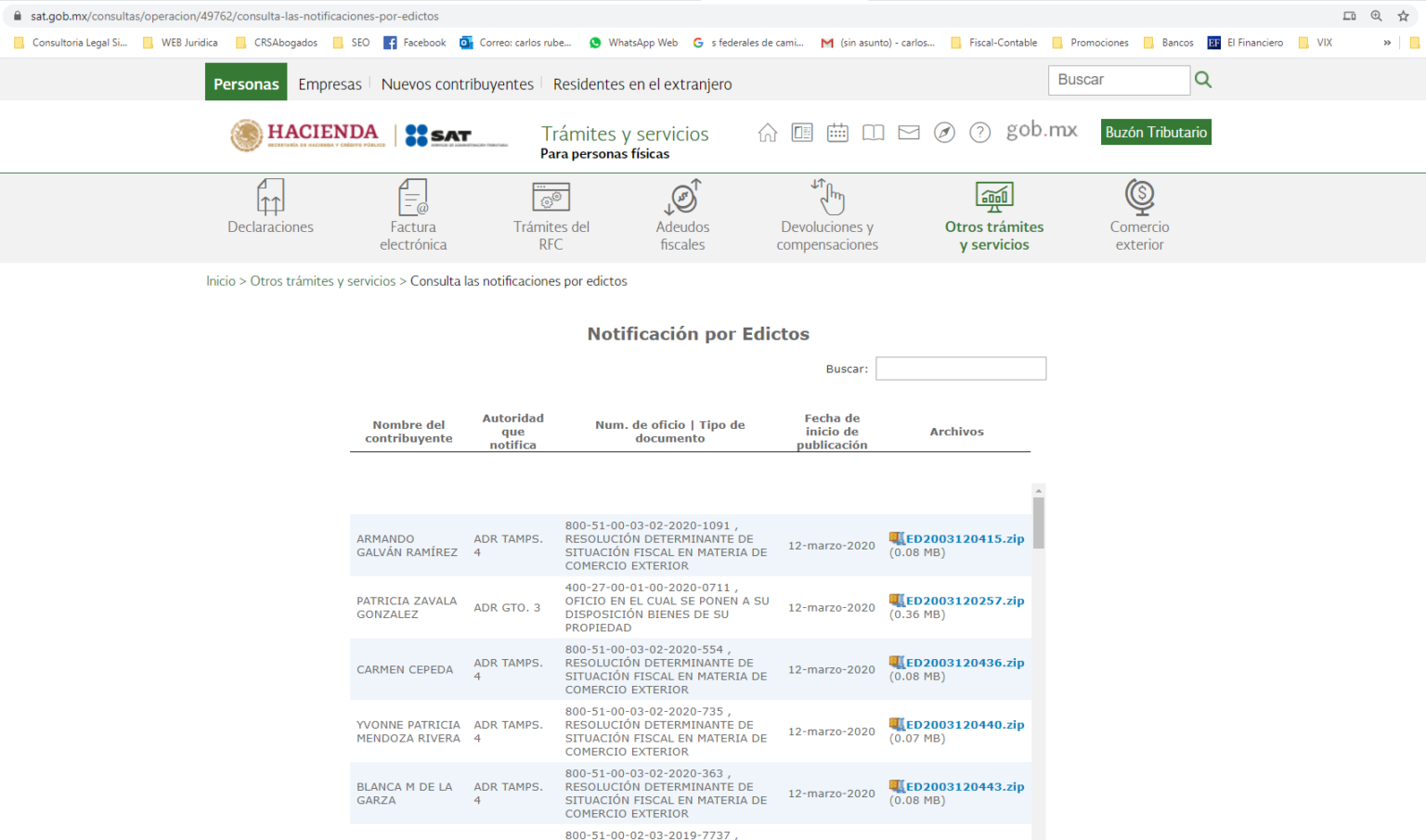 Que Es La Notificación Por Edictos Del Sat En Materia Administrativa 👮🏻‍♂️ 0513